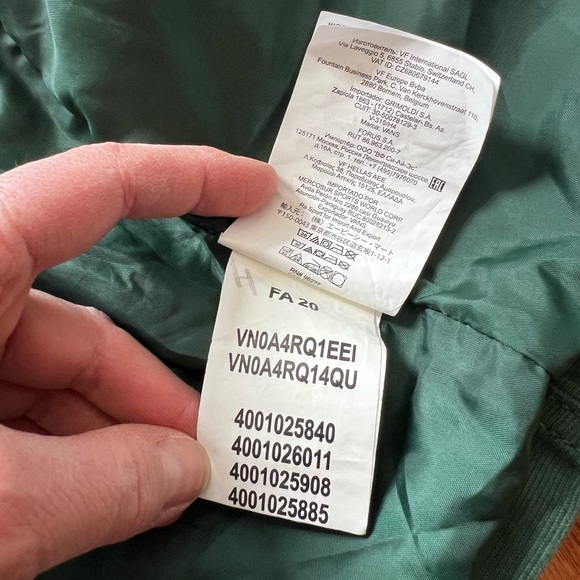 Vans Men's Green Canvas Collared Jacket - Size S - Picture 8 of 12